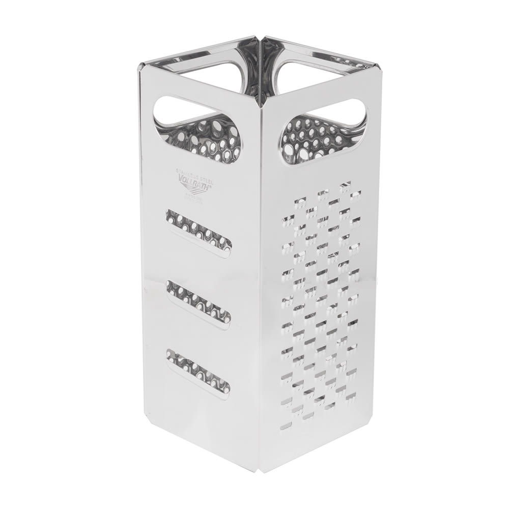 Winco SQG-1 Grater 4 x 3 x 9 Tapered Stainless Steel