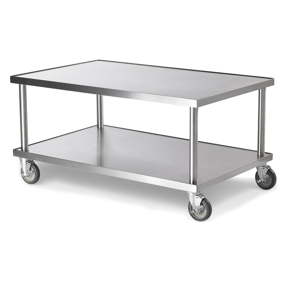 175-4087948 48" x 30" Mobile Equipment Stand for General Use, Undershelf
