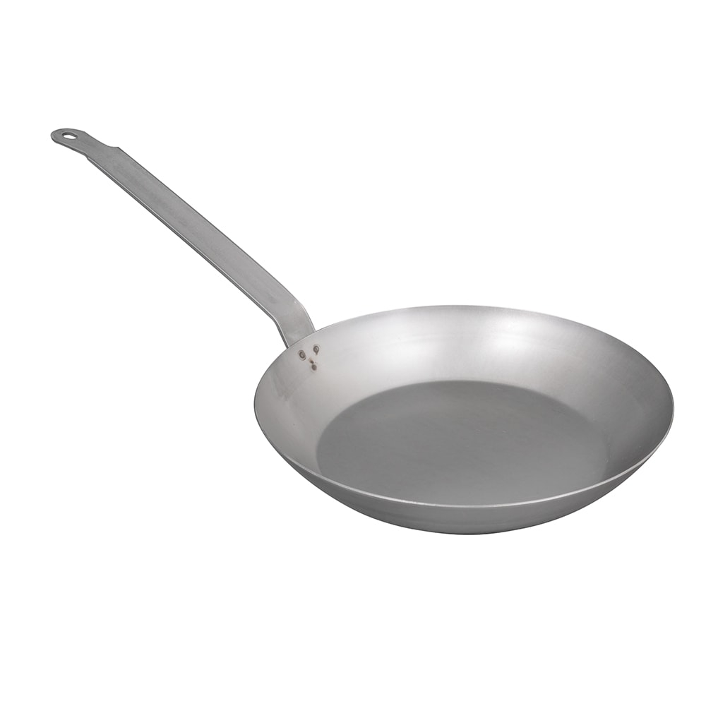175-58920 11" Carbon Steel Frying Pan w/ Solid Metal Handle - Induction Ready