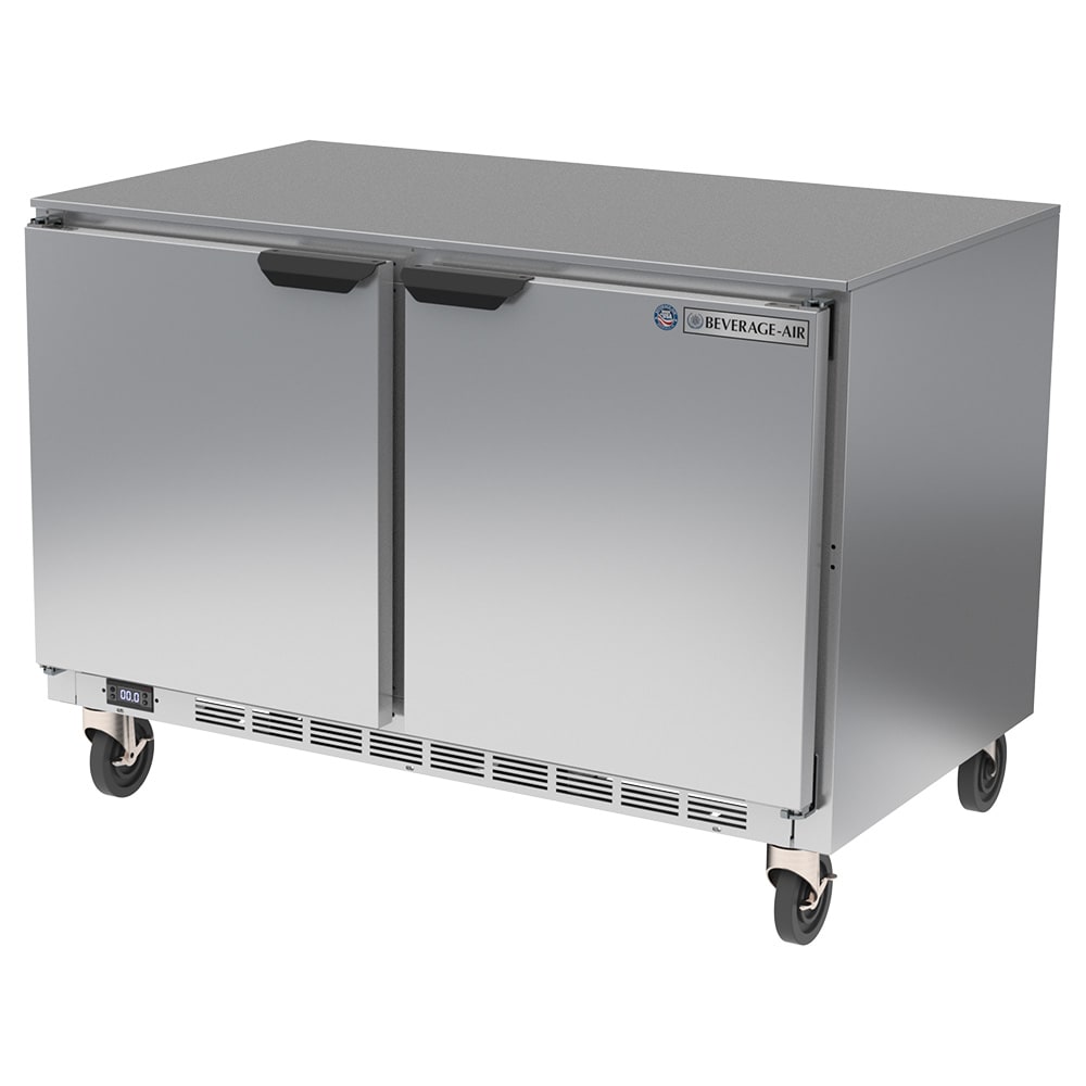 118-UCF48AHC 48" W Undercounter Freezer w/ (2) Section & (2) Door, 115v