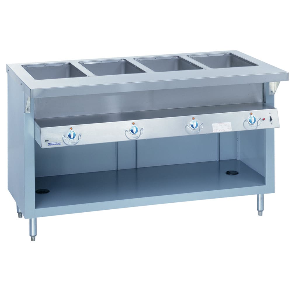 212-E4DLSS120 60" Hot Food Table w/ 4 Wells & Cutting Board, 120v
