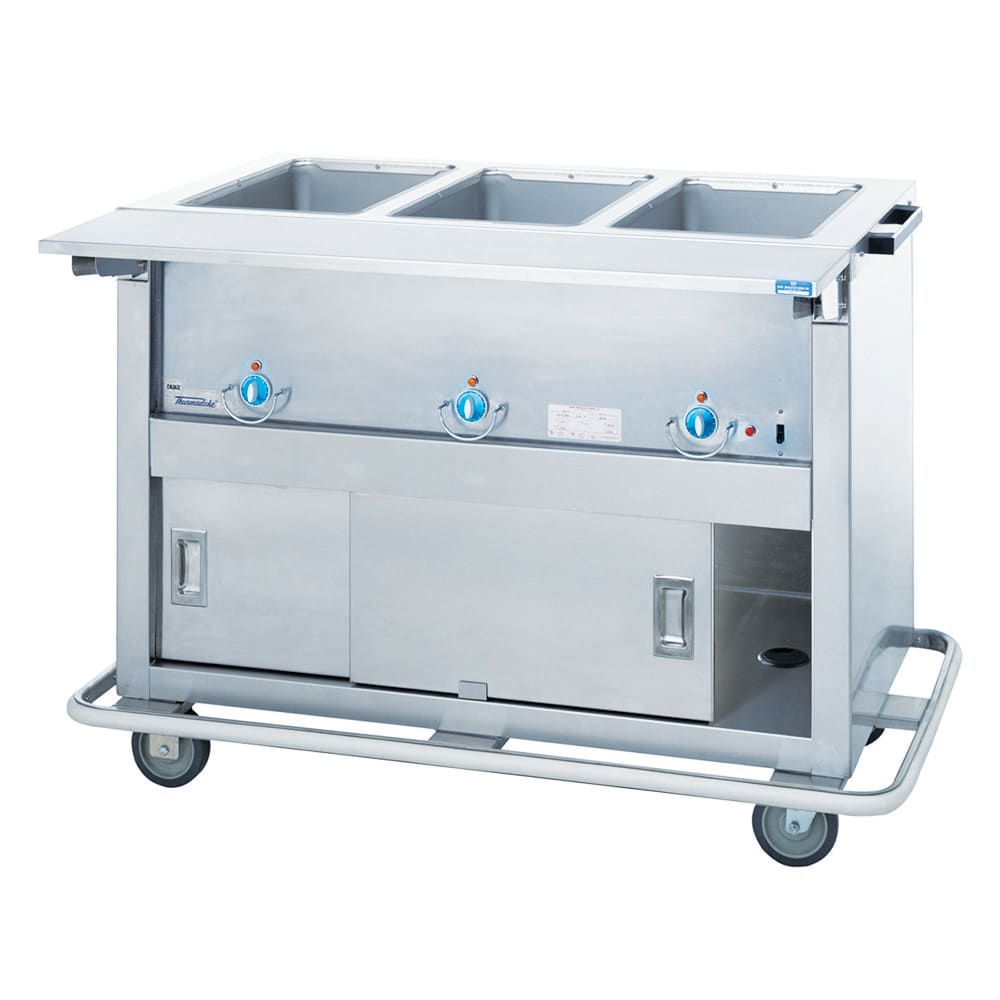 212-EP3CBSS2401 46" Hot Food Table w/ (3) Wells & Cutting Board, 240v/1ph