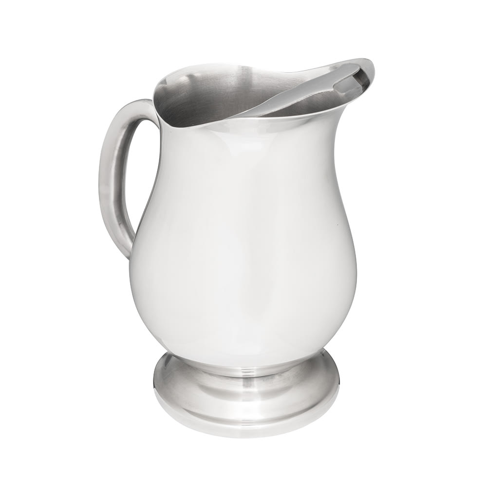 175-46599 60 4/5 oz Stainless Steel Pitcher w/ Ice Guard