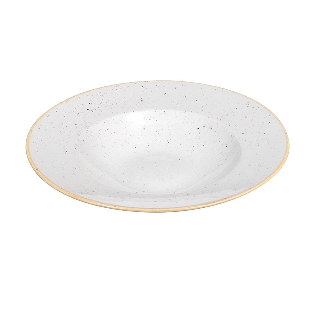 893-SWHSVWBL1 16 1/2 oz Round Stonecast Bowl - Ceramic, Barley White