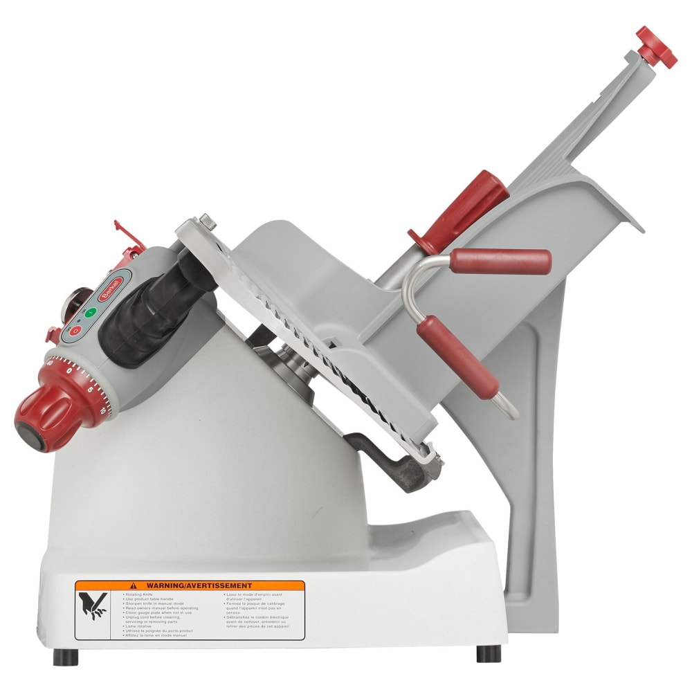 105-X13EPLUS Manual Meat & Cheese Slicer w/ 13" Blade, Belt Driven, Aluminum, 1/2 hp