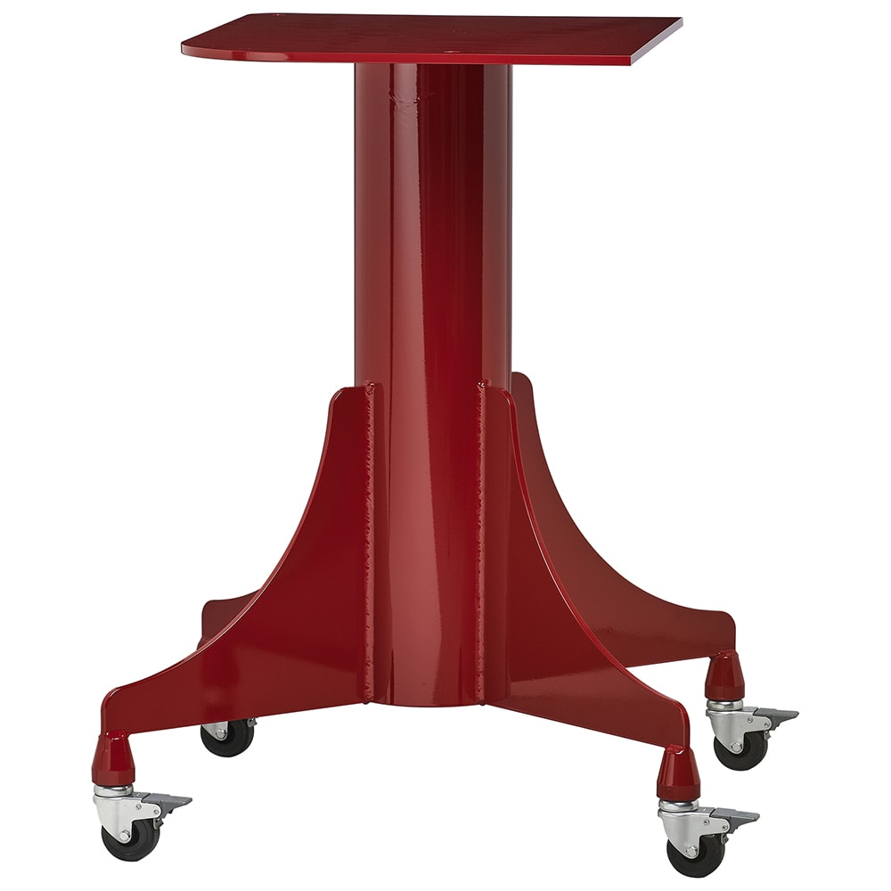 105-330MSTANDC 17" x 26 1/2" Mobile Equipment Stand for 330M Slicer, Pedestal Base