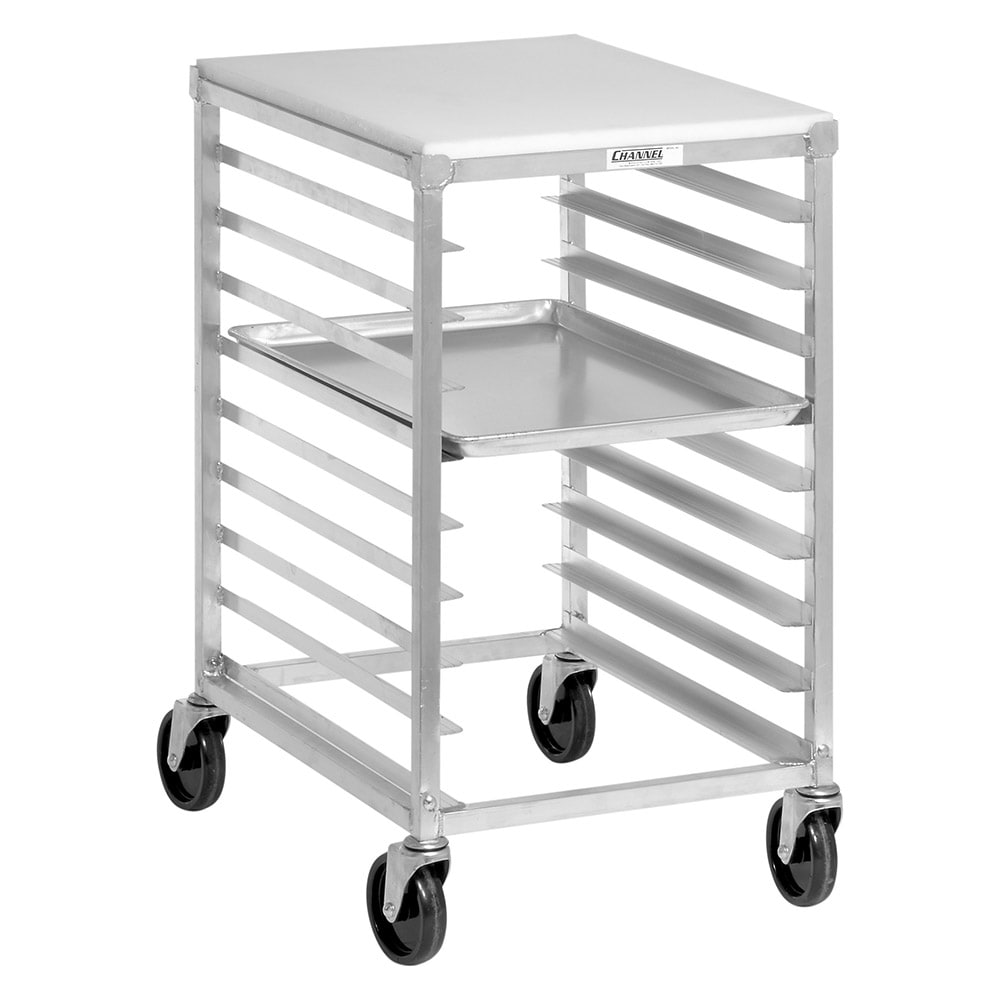 148-425AP 20 1/2"W 9 Sheet Pan Rack w/ 3" Bottom Load Slides