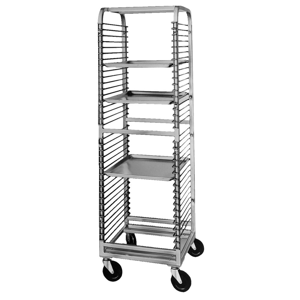 148-560N 20 1/2"W 36 Sheet Pan Rack w/ 1 1/2" Bottom Load Slides
