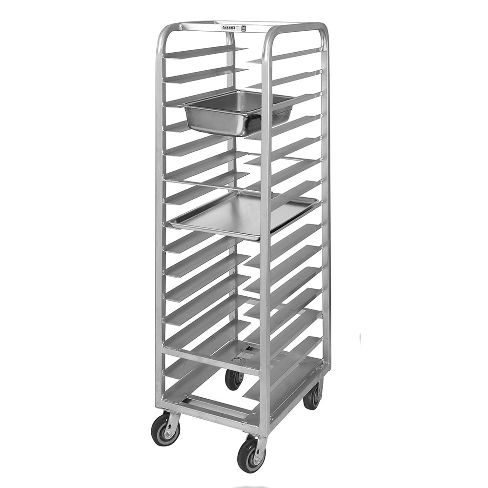148-AXDUTR15 21"W 15 Sheet Pan Rack w/ 4" Bottom Load Slides