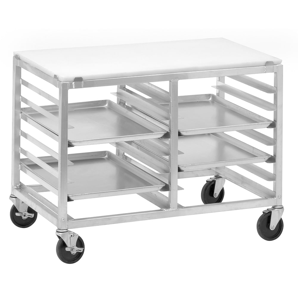 148-DS2414P 40"W 14 Sheet Pan Rack w/ 3" Bottom Load Slides