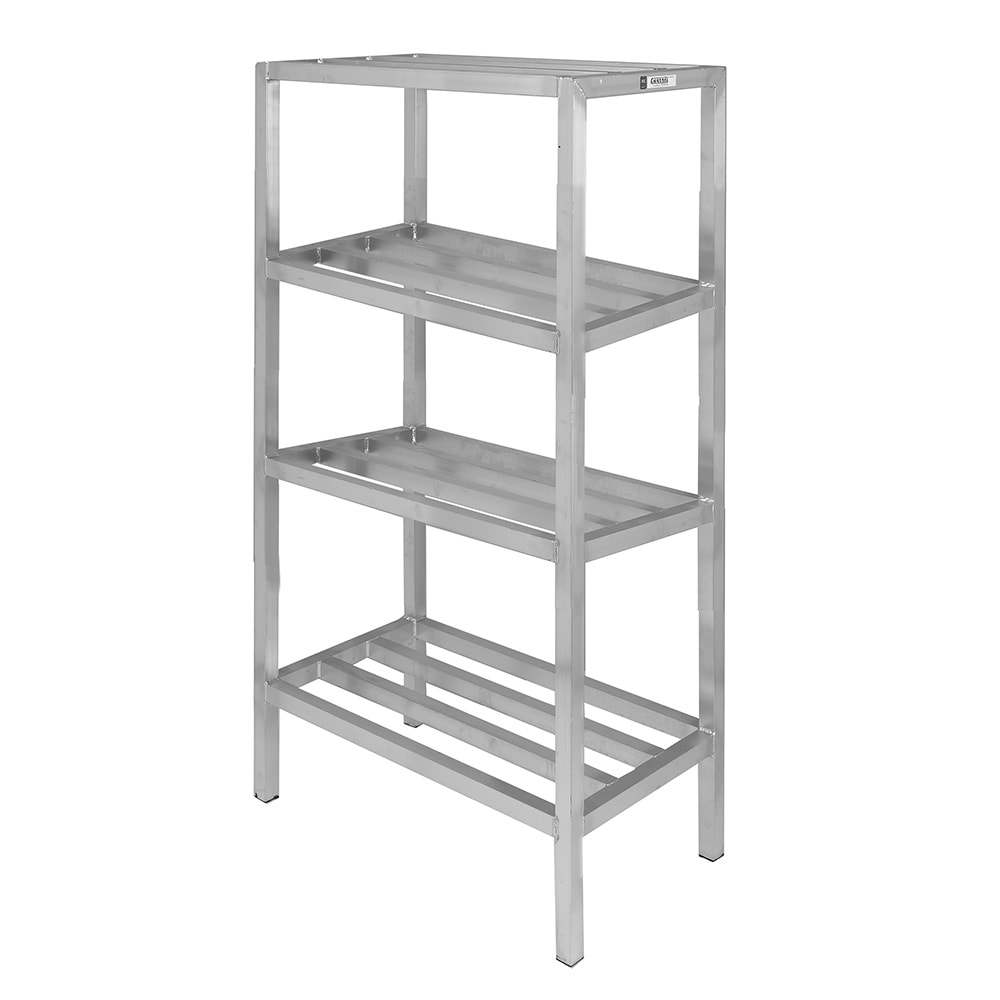 148-ED3334 54" Stationary Dunnage Rack w/ 2200 lb Capacity, Aluminum