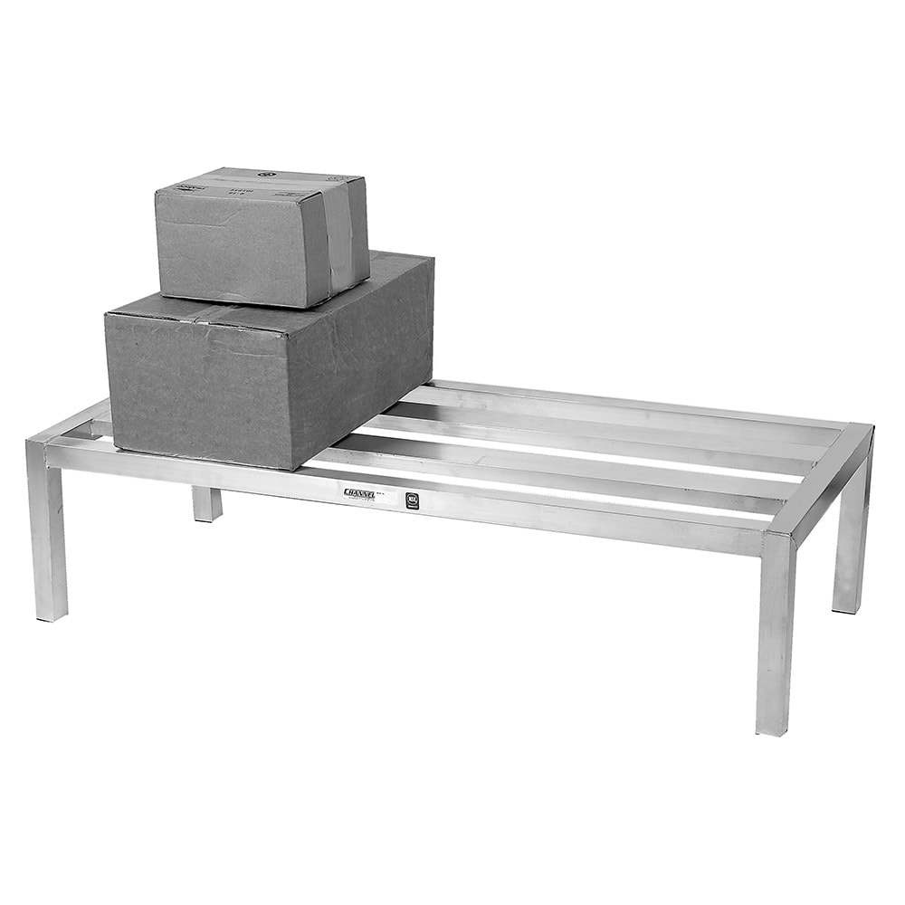 148-HD2036 36" Stationary Dunnage Rack w/ 2500 lb Capacity, Aluminum
