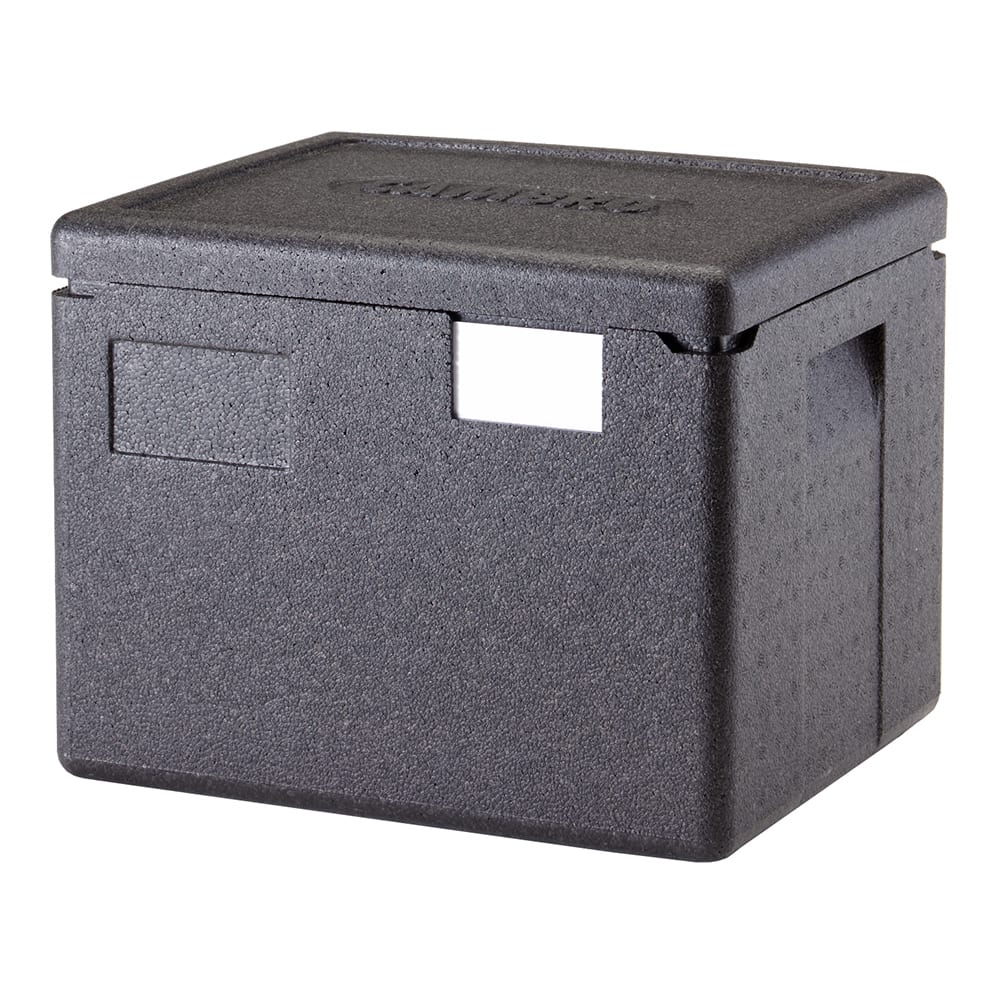 144-EPP280SW110 GoBox™ Insulated Food Carrier - 23 3/5 qt w/ (1) Pan Capacity, Black