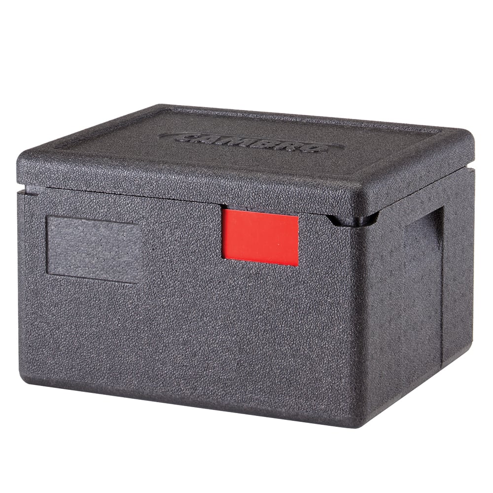 144-EPP260SW110 GoBox™ Insulated Food Carrier - 17 9/10 qt w/ (1) Pan Capacity, Black