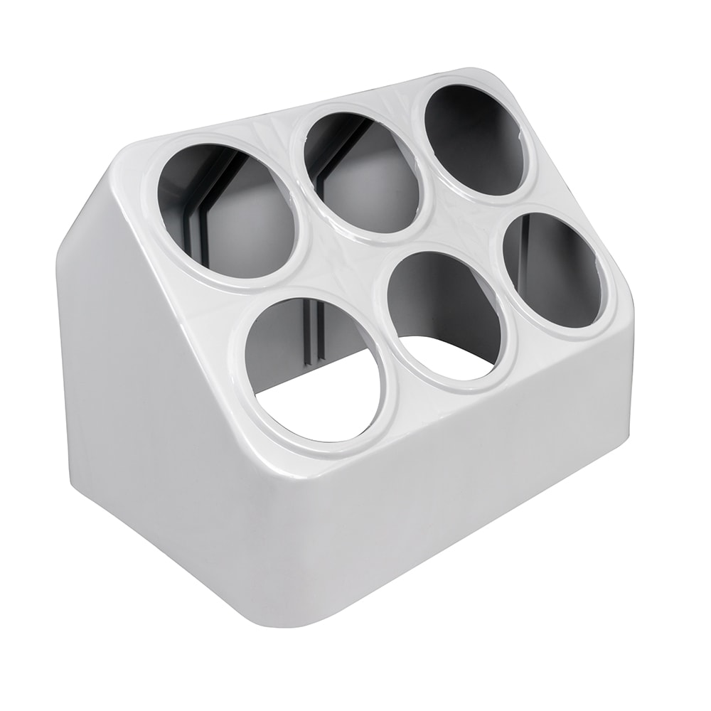 175-52644 Silv-a-Tainer - Holds 6 Cylinders, Plastic Gray