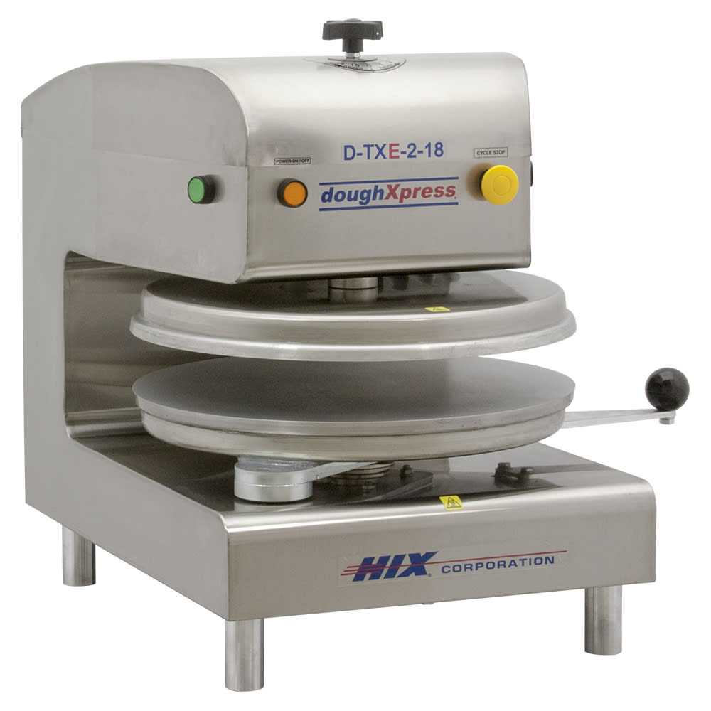 DoughXpress D-TXE-2-18 Automatic Tortilla Pizza Dough Press, Electro-Mechanical, 220/1 V
