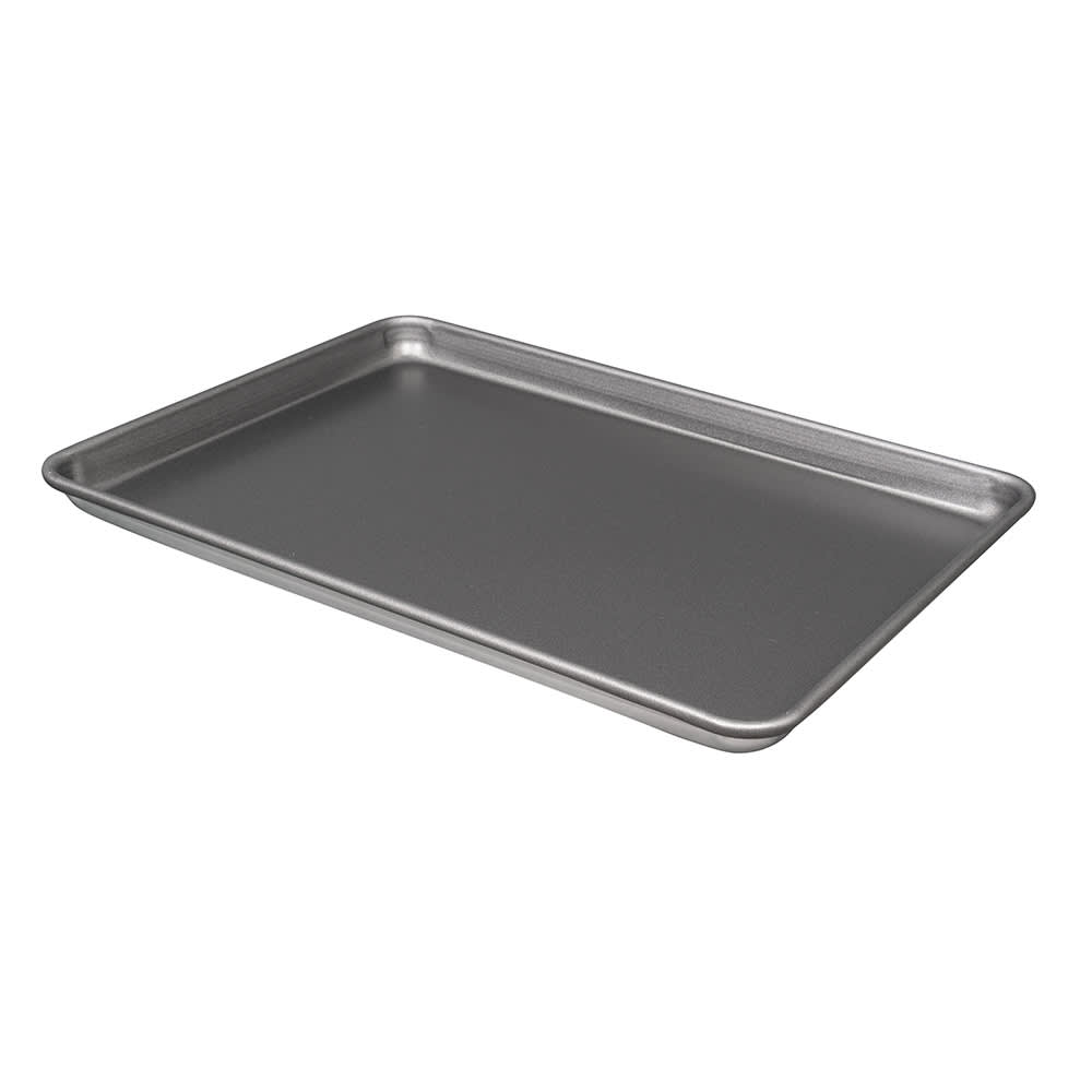 175-5303NS 1/2 Half Size Bun / Sheet Pan - 18" x 13" x 1", 18 gauge Aluminum