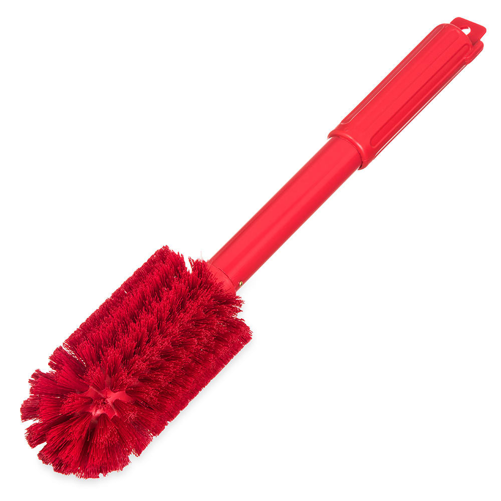 028-40004C05 16" Sparta® Multi-Purpose Brush w/ Polyester Bristles - Plastic, Red