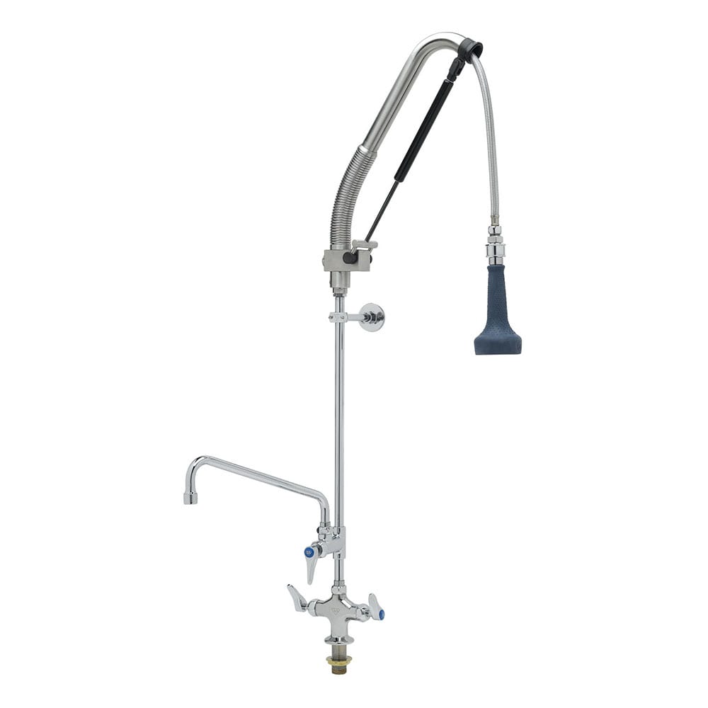 064-B011312CRB8P 47"H Deck Mount Pre Rinse Faucet - 1 7/100 GPM, Base with Nozzle
