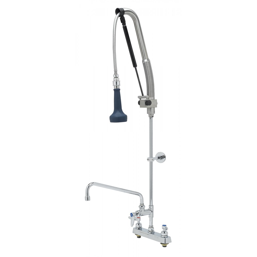 064-B512012CRB8P 45 9/50"H Deck Mount Pre Rinse Faucet - 1 7/100 GPM, Base with Nozzle