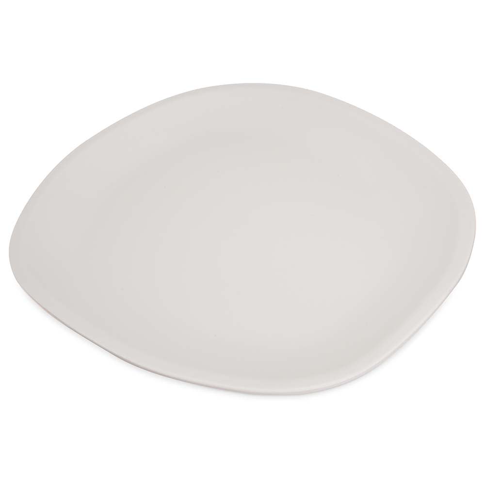 028-5310223 13" Oblong Ridge Platter - Melamine, Cement
