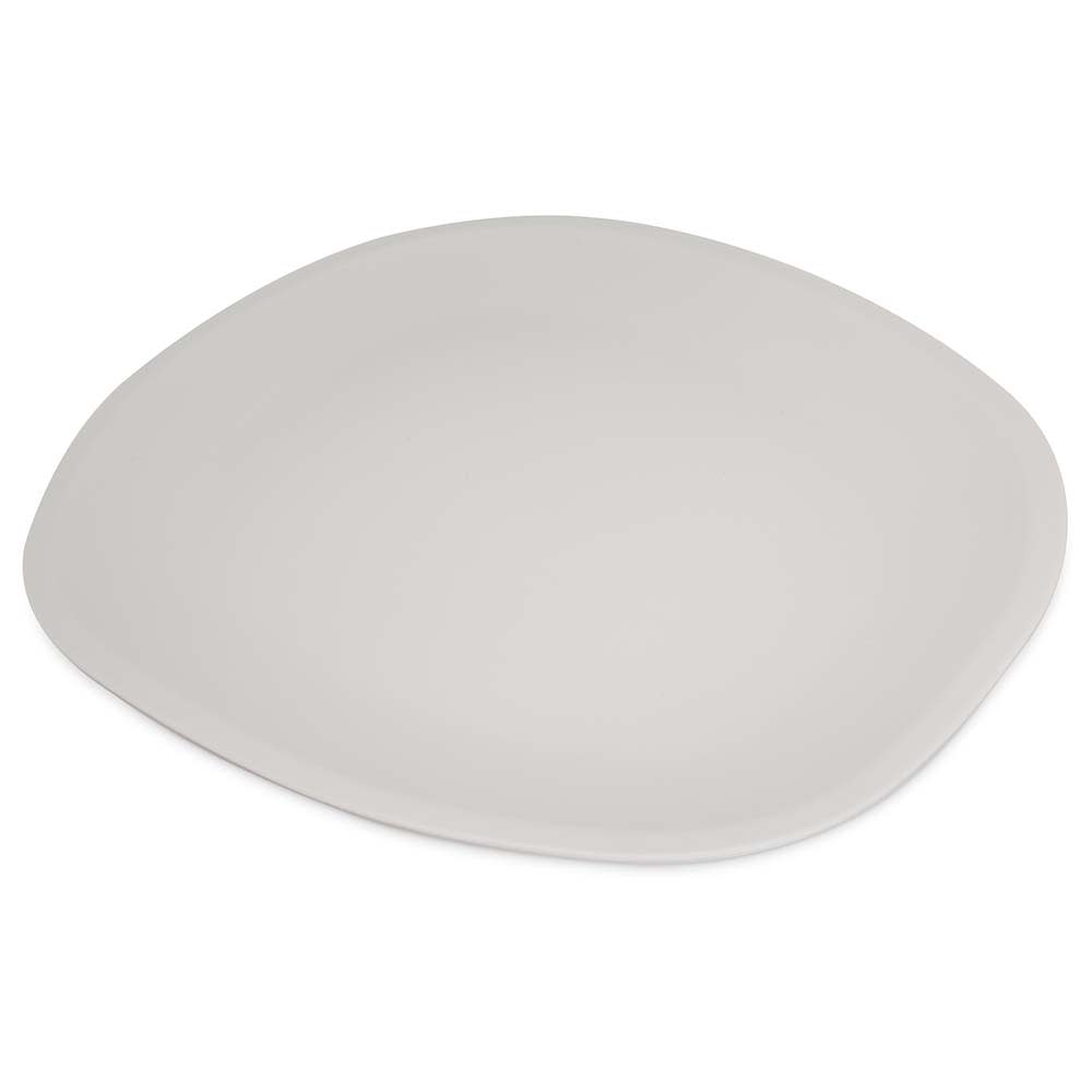 028-5310323 18" Oblong Ridge Platter - Melamine, Cement