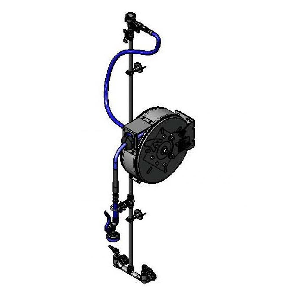 064-B7122C01XS1E Enclosed Hose Reel Assembly w/ 30 ft Hose, 2 23/25 GPM