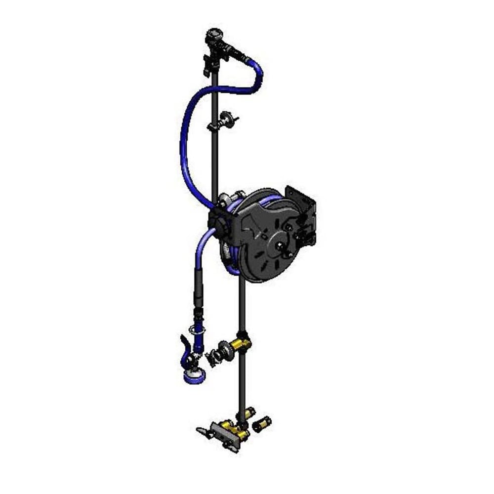 064-B7212U01XS3 Open Hose Reel Assembly w/ 15 ft Hose, 2 79/100 GPM