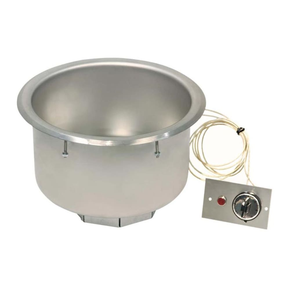 Piper Products 7QT-D-T-R 7 qt Drop In Soup Warmer w/ Thermostatic Controls, 120v