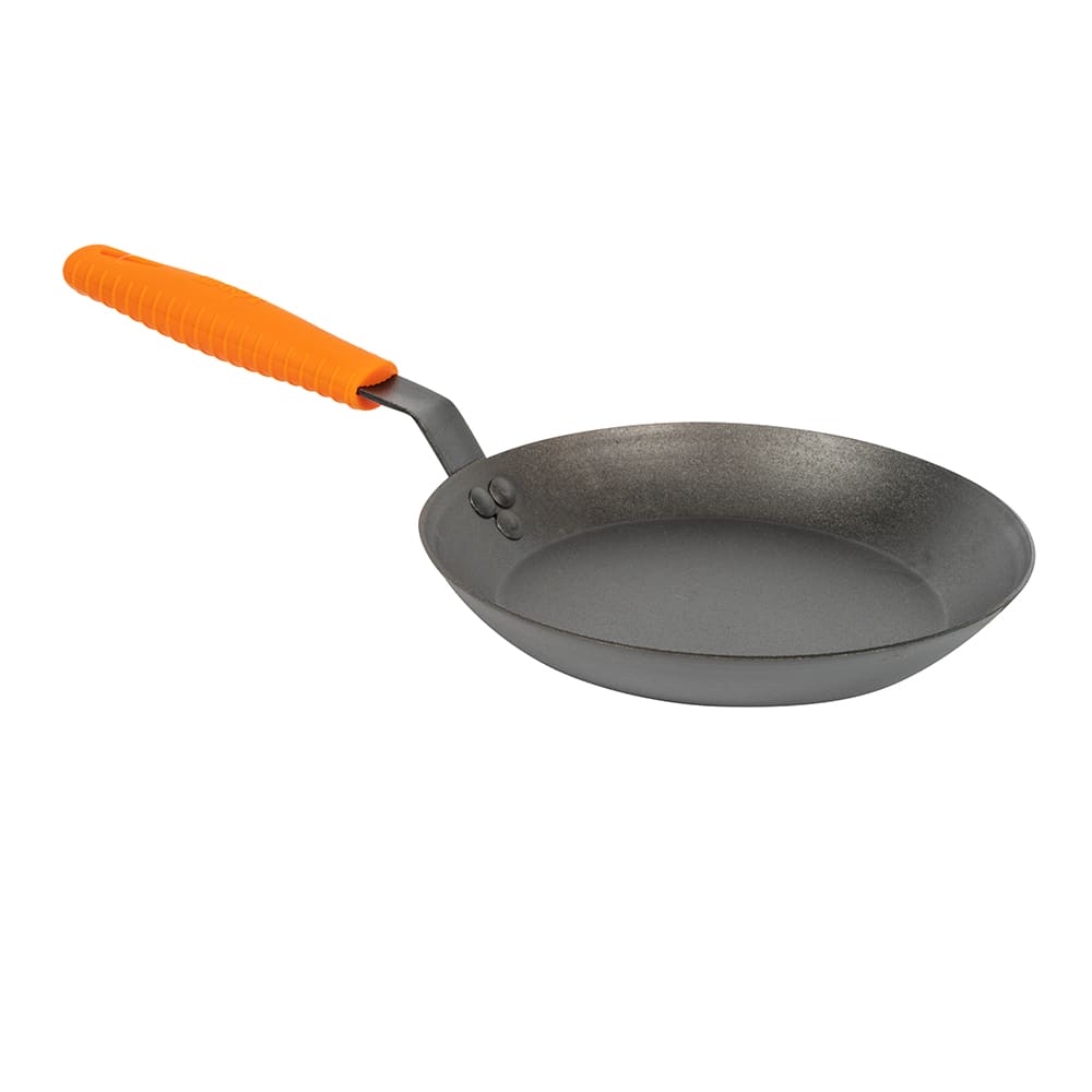 Lodge CRS10HH61 10" Carbon Steel Frying Pan w/ Silicone Handle Holder