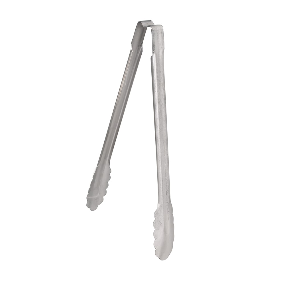175-4781210 12"L Stainless Steel Utility Tongs