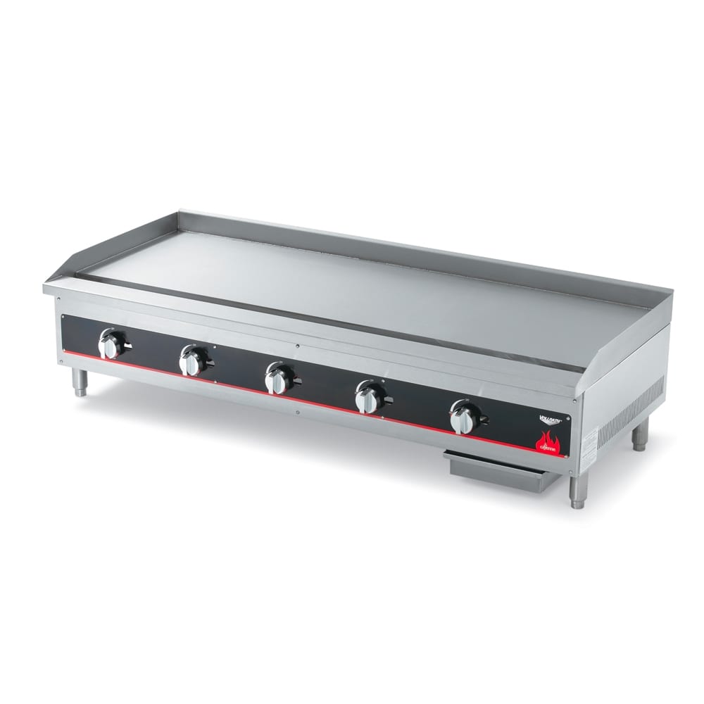 175-40839 48" Gas Griddle w/ Manual Controls - 3/4" Steel Plate, Convertible