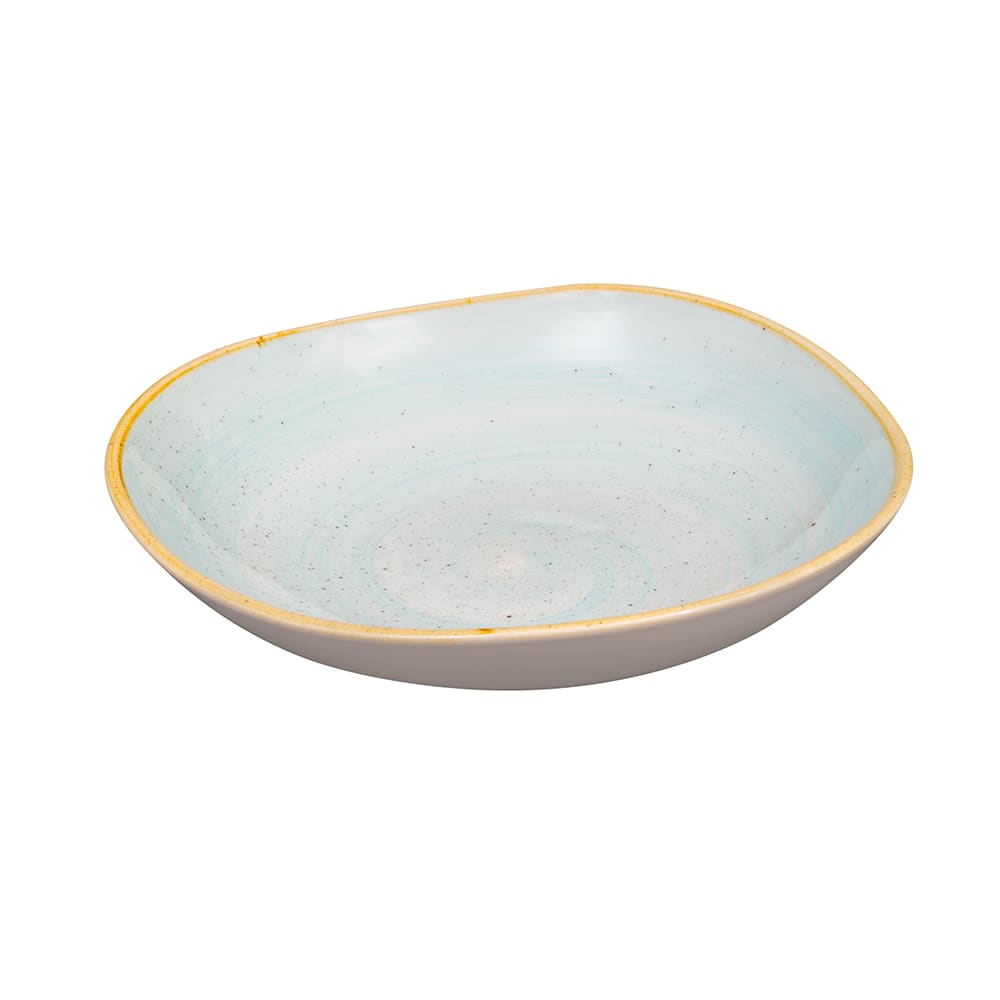 893-SDESOGB11 38 oz Round Stonecast® Bowl - Ceramic, Duck Egg Blue