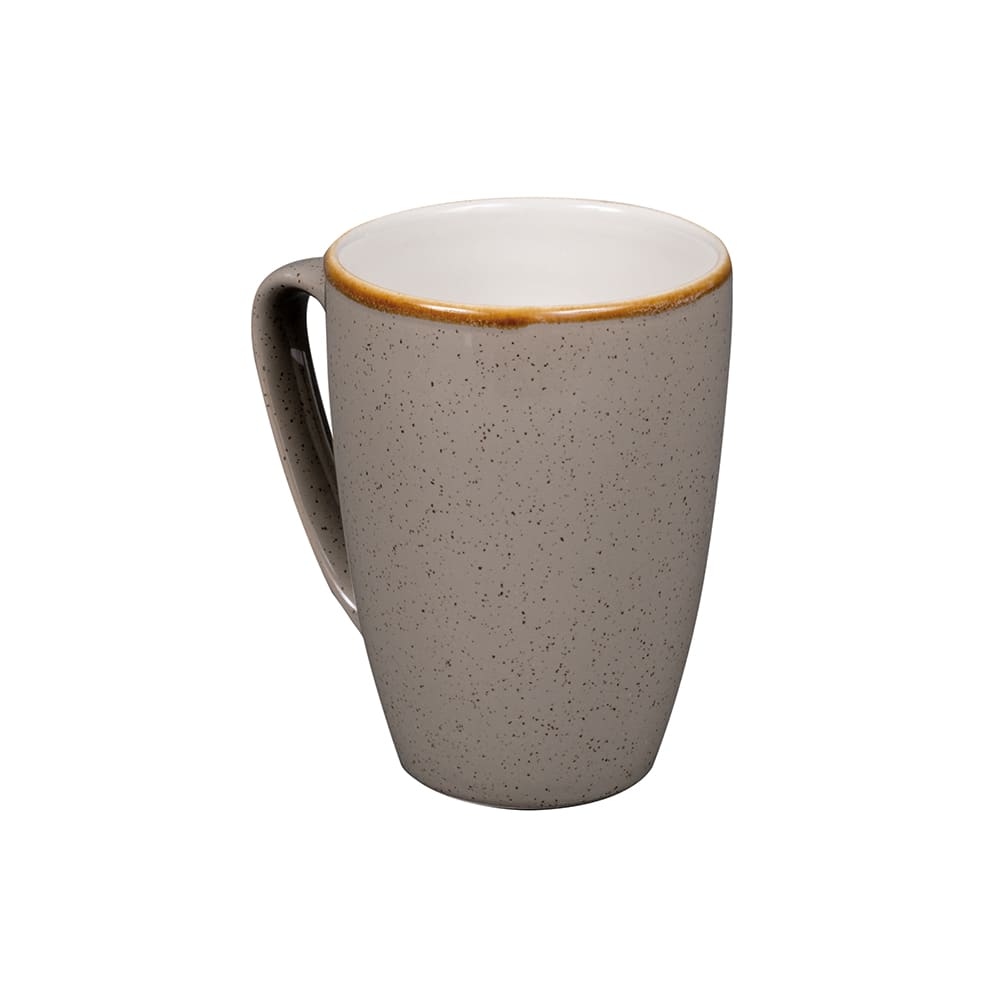 893-SPGSVM121 12 oz Stonecast Mug - Ceramic, Peppercorn Grey