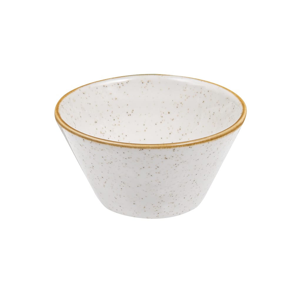 893-SWHSZE121 12 oz Round Stonecast Zest Bowl - Ceramic, Barley White