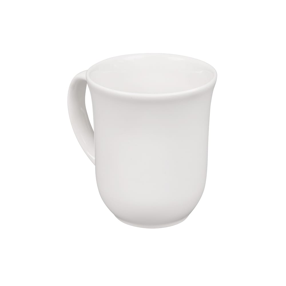 893-WHME1 10 oz Elegant Mug - Ceramic, White