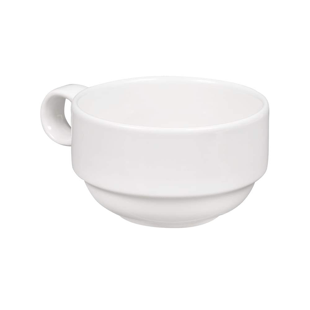 893-WHVC201 7 oz Profile Cup - Ceramic, White