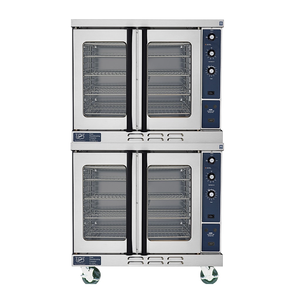 066-613QE2XX2401 Double Full Size Electric Convection Oven - 10.0 kW, 240v/1ph