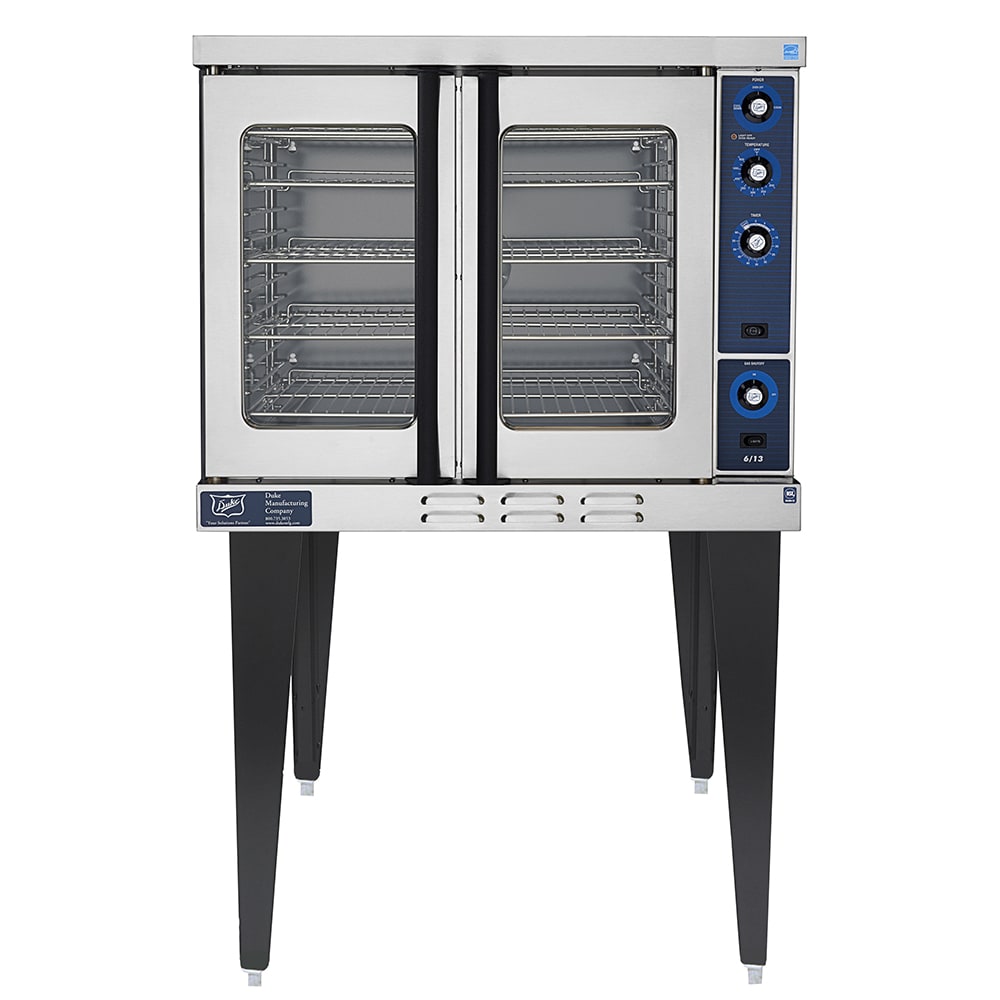 066-613QG3VNG Single Full Size Natural Gas Convection Oven - 40,000 BTU