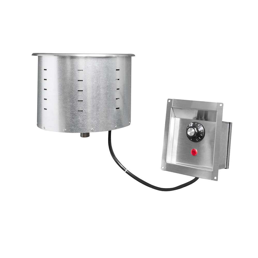 175-3646210 7 1/4 qt Drop In Soup Warmer w/ Thermostatic Controls, 120v