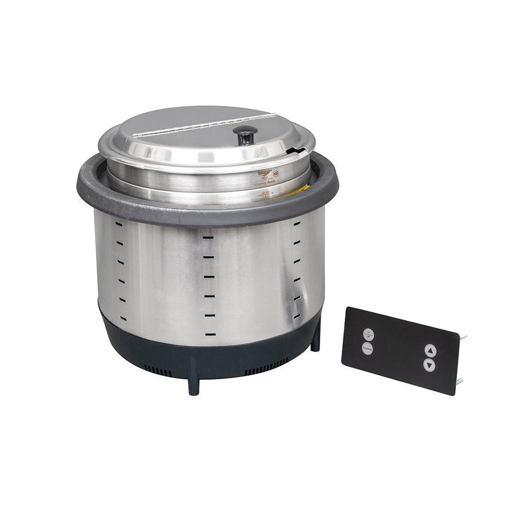 175-741101DW 11 qt Drop In Soup Warmer w/ Thermostatic Controls, 120v