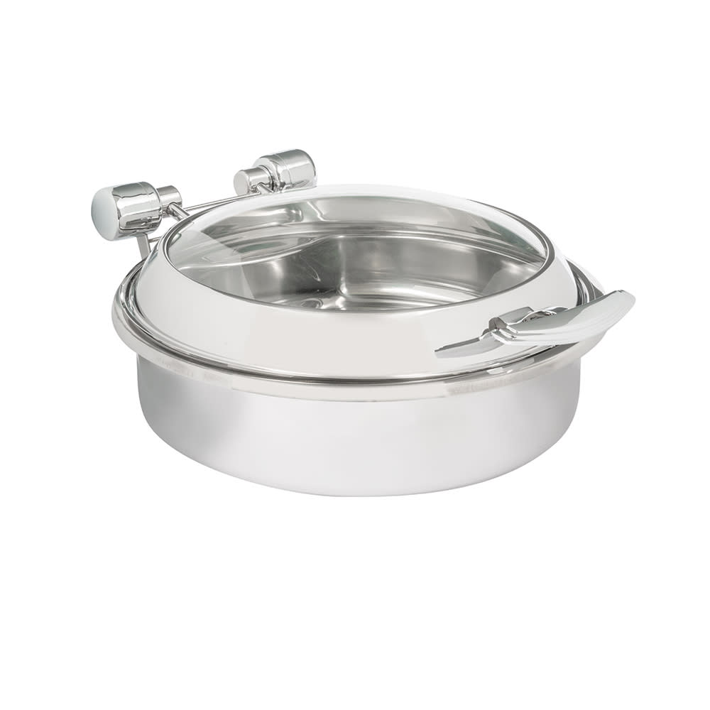 Winco 10-qt Stainless Steel Induction Brazier w/ Lid *Open Box