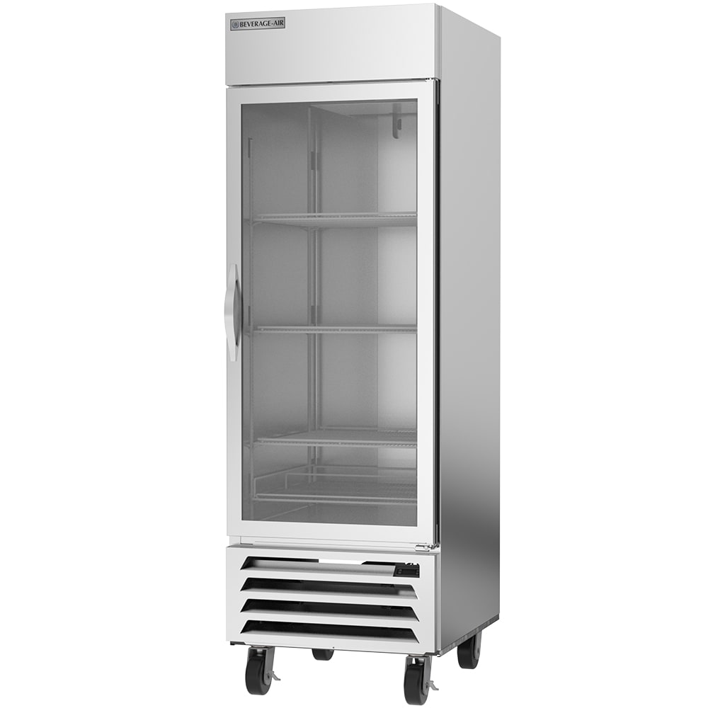 118-HBF23HC1G 27 1/4" Horizon Series One Section Reach In Freezer, (1) Right Hinge Glass Doo...