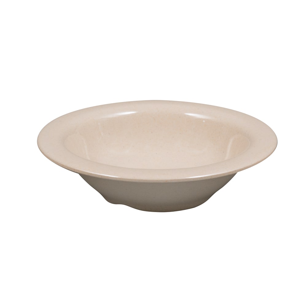 284-BAM1454 4 1/2 oz Round Melamine Soup Bowl, Beige