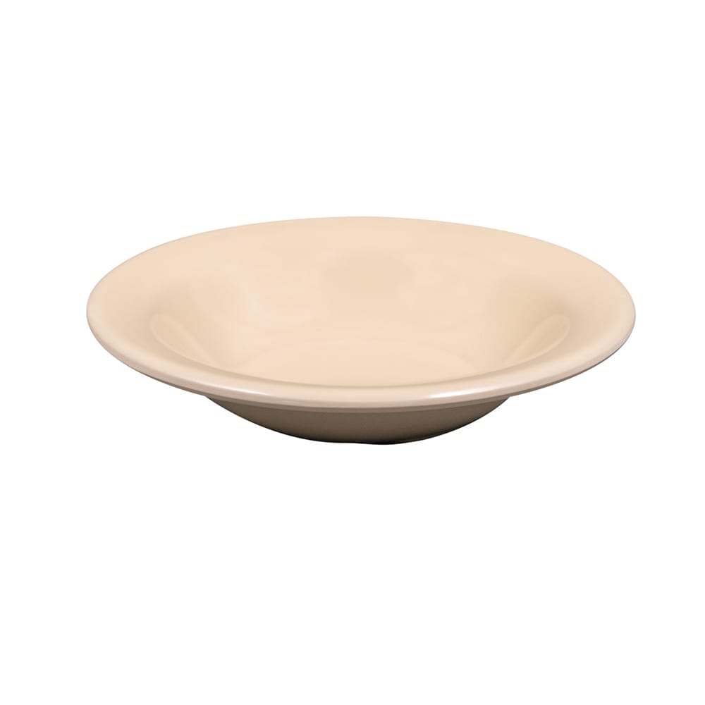 284-BF050T 3 1/2 oz Round Melamine Fruit Bowl, Tan
