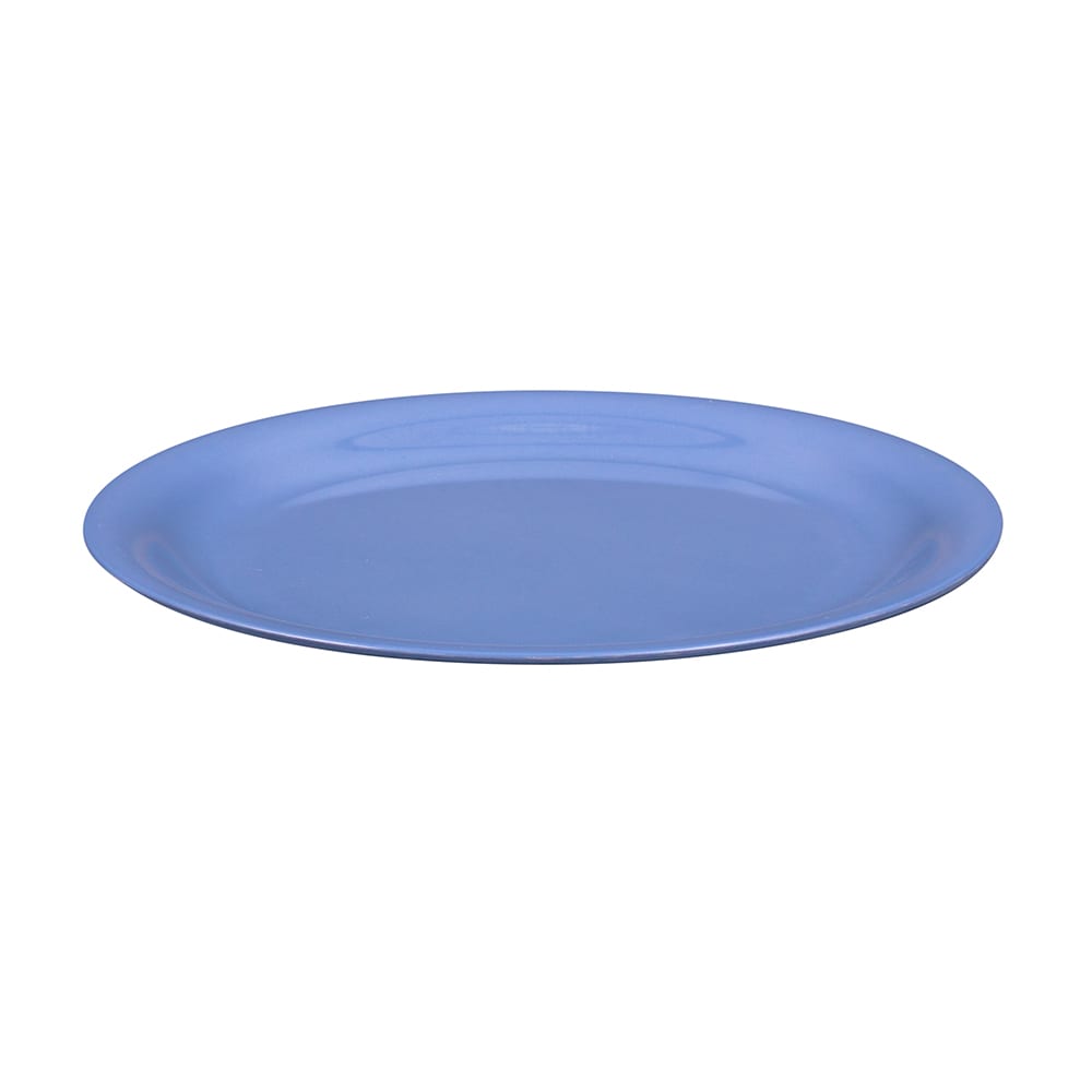 284-NP9PB 9" Round Melamine Dinner Plate, Peacock Blue