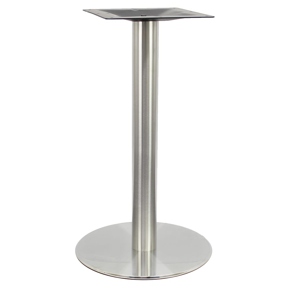 628-SS1417D 28 3/4" Dining Height Table Base - Indoor/Outdoor, Stainless