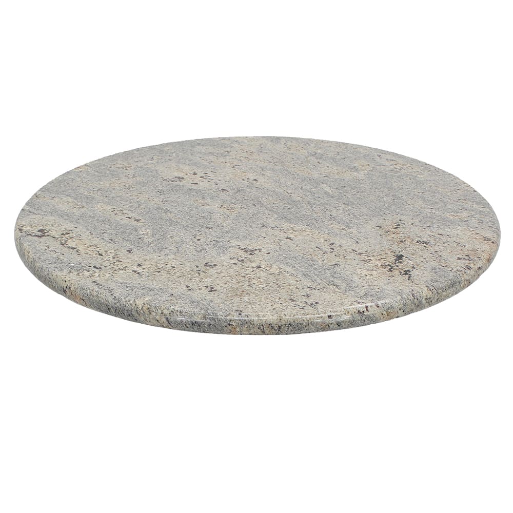 628-G20830RD 30" Round Granite Table Top - Indoor/Outdoor, Kashmir White