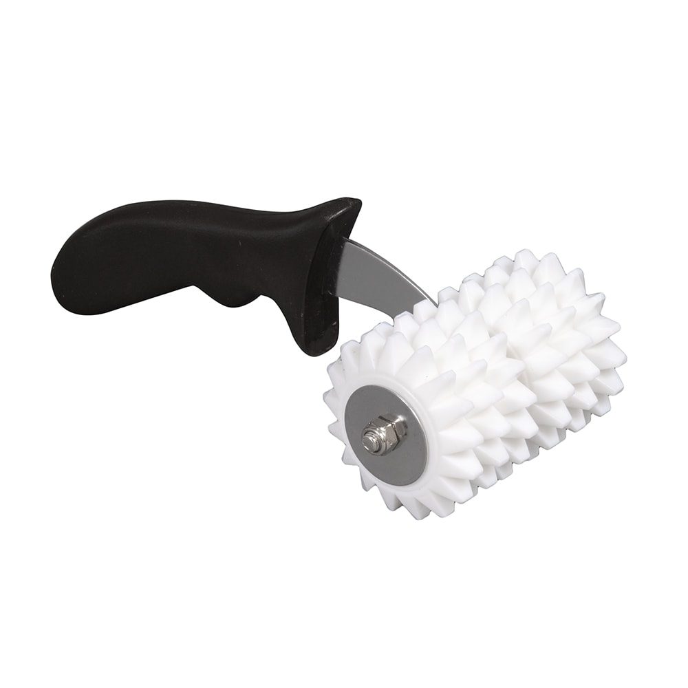 166-DD5274 3 1/2" Dough Docker w/ Handle, Aluminum/Stainless