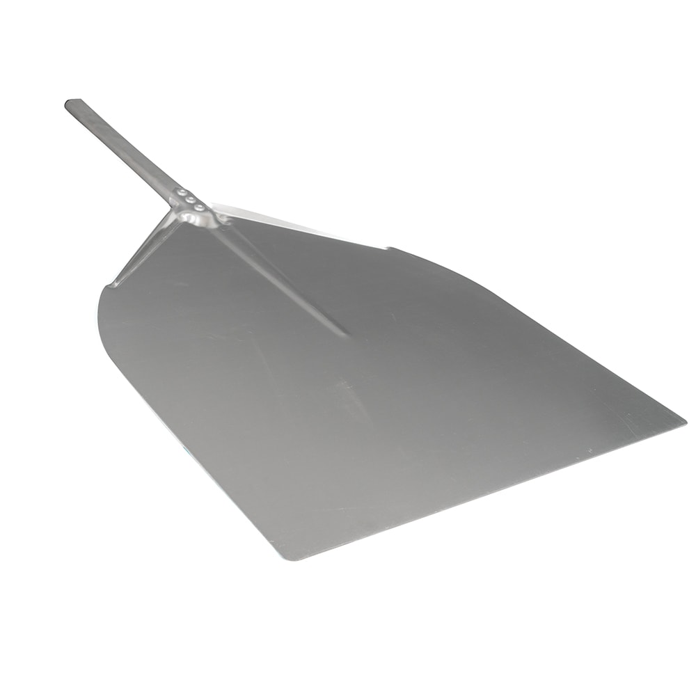 American Metalcraft 12 x 14 Aluminum Pizza Peel with 21 1/2 Wood Handle  3512